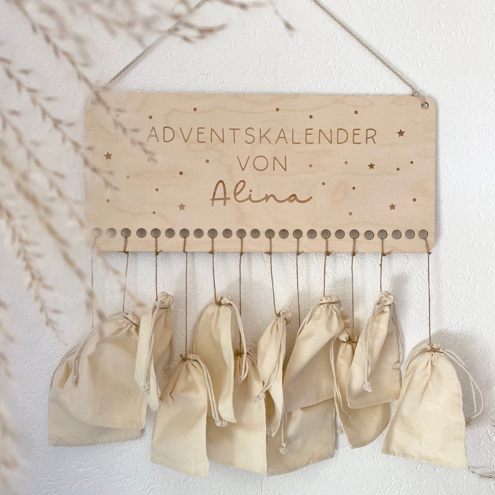 Adventskalender Sterne