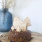 Caketopper Waldtiere aus Holz