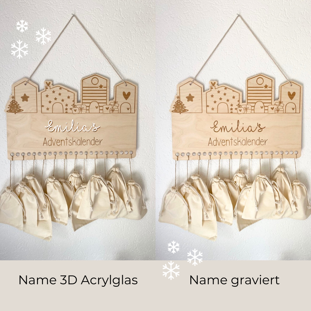 Adventskalender Winterdorf
