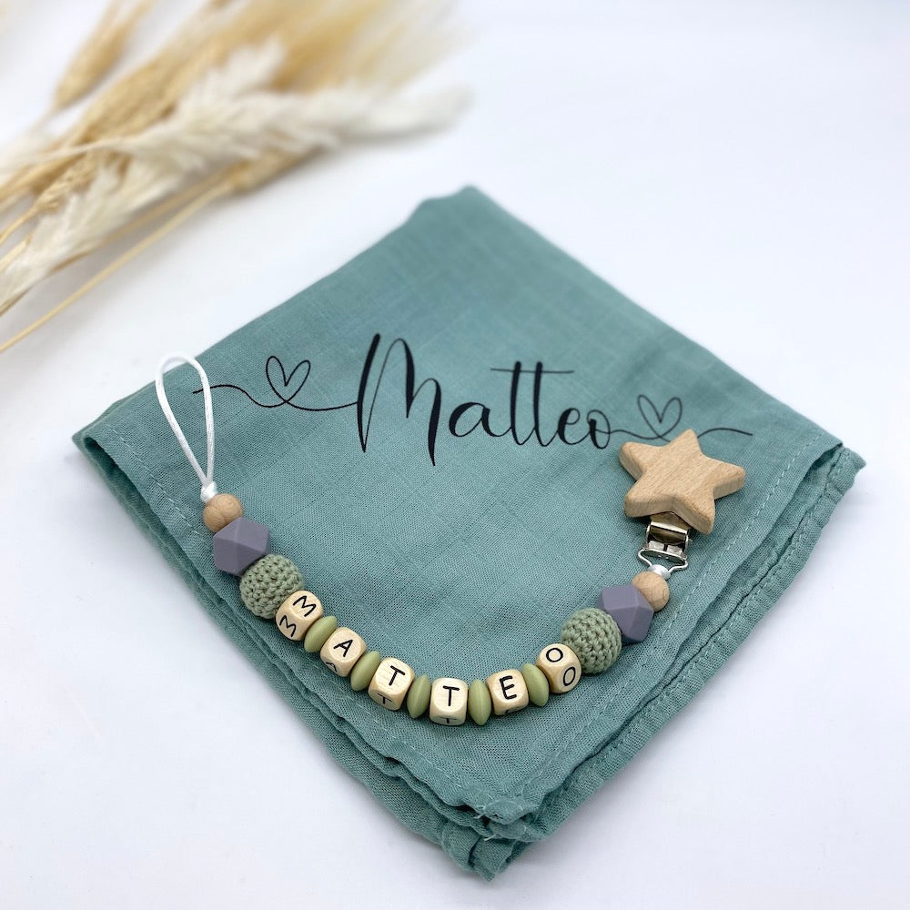 Geschenkset Nuschi lind mauve