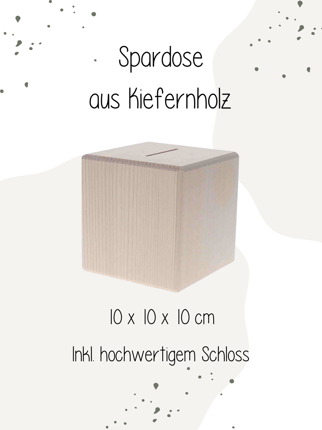 Spardose Blumenranke