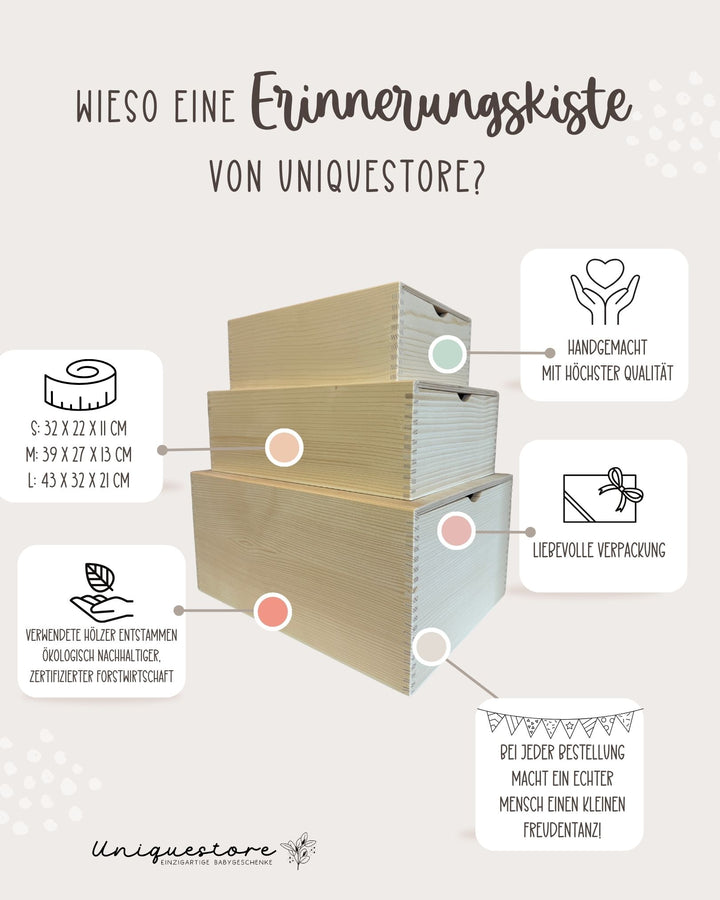 Erinnerungskiste Blumenranke