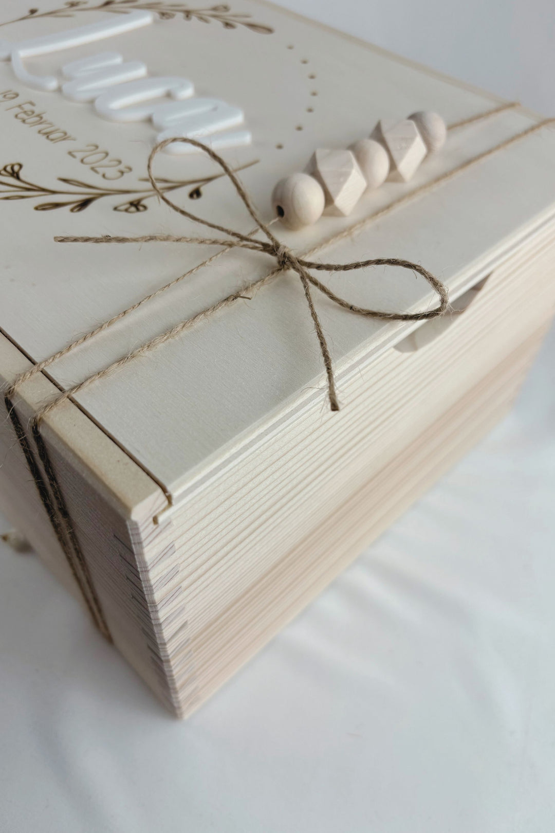 Erinnerungskiste Blumenranke