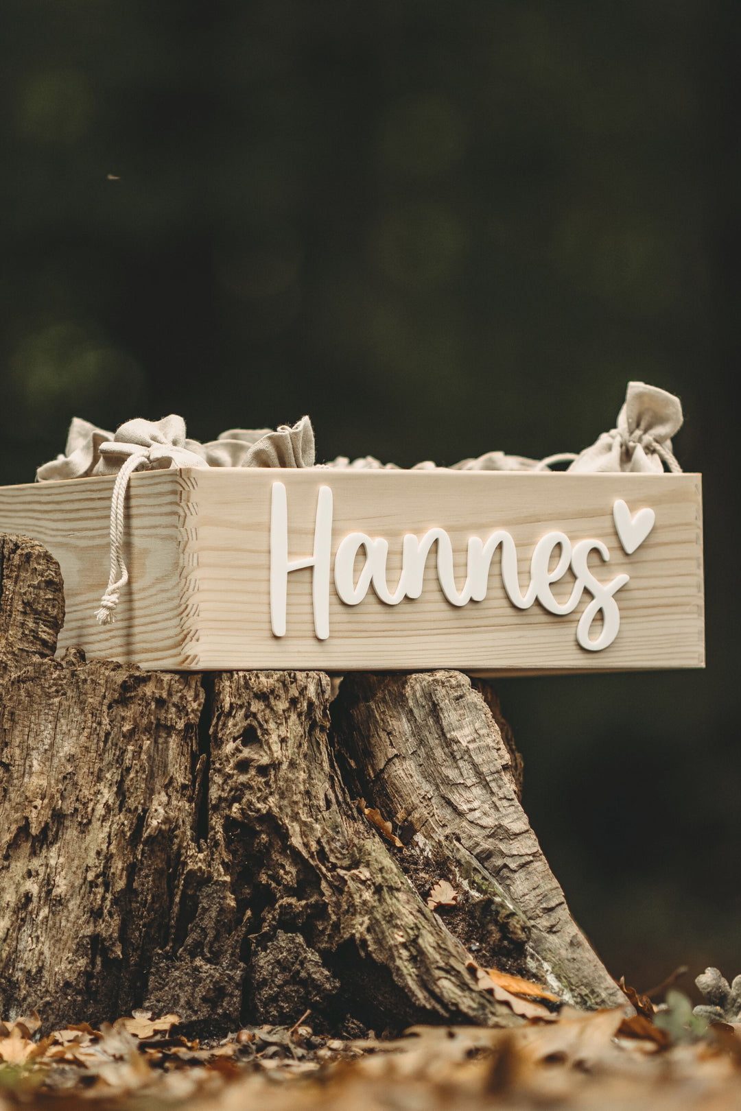 Adventskalender Kiste personalisiert