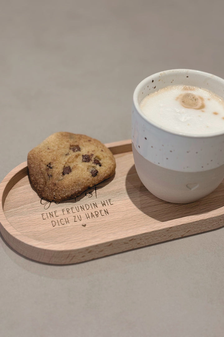 Ovaler Holzuntersetzer – Nachhaltiges Geschenk